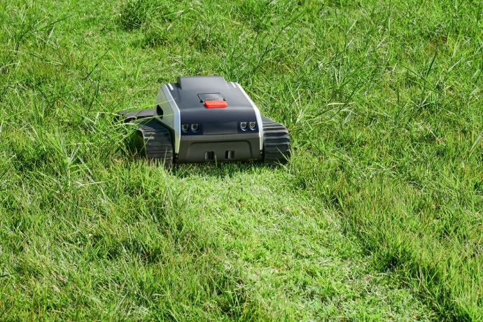 even mowing